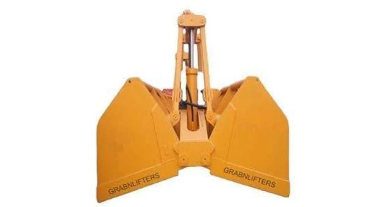 Heavy-Duty Clamshell Bucket For Loading And Digging