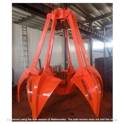 Electro Hydraulic Clamshell Grabs Bucket