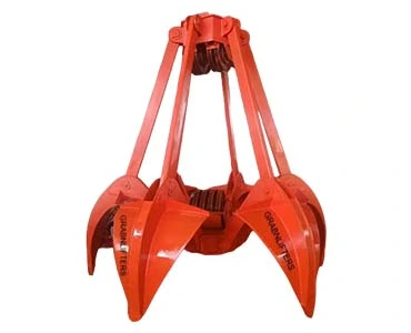 Wire Rope Type Orange Peel Grab Bucket-Mechanical